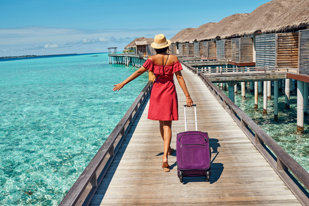 beautiful woman world traveler